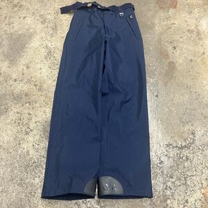 Y2K Skyr Gor-Tex Ski Pants Men’s Small Navy Waterproof Warm Outdoor Winter 00s